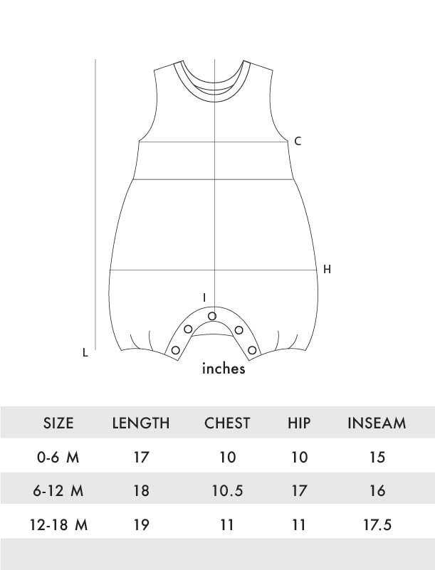 Cloud Sleeveless Baby Girl Onesie lagom kids