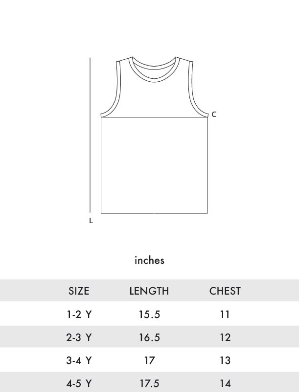 Essential Sleeveless Unisex Top