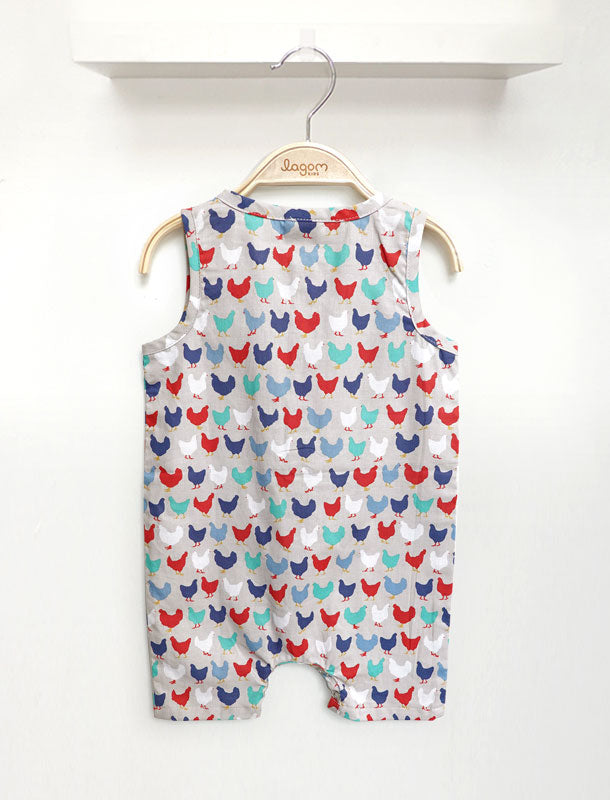 Chikki Unisex Baby Overall Cotton Romper