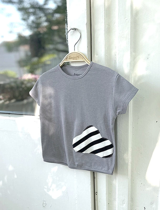 Cloud Short Sleeves Kids Top