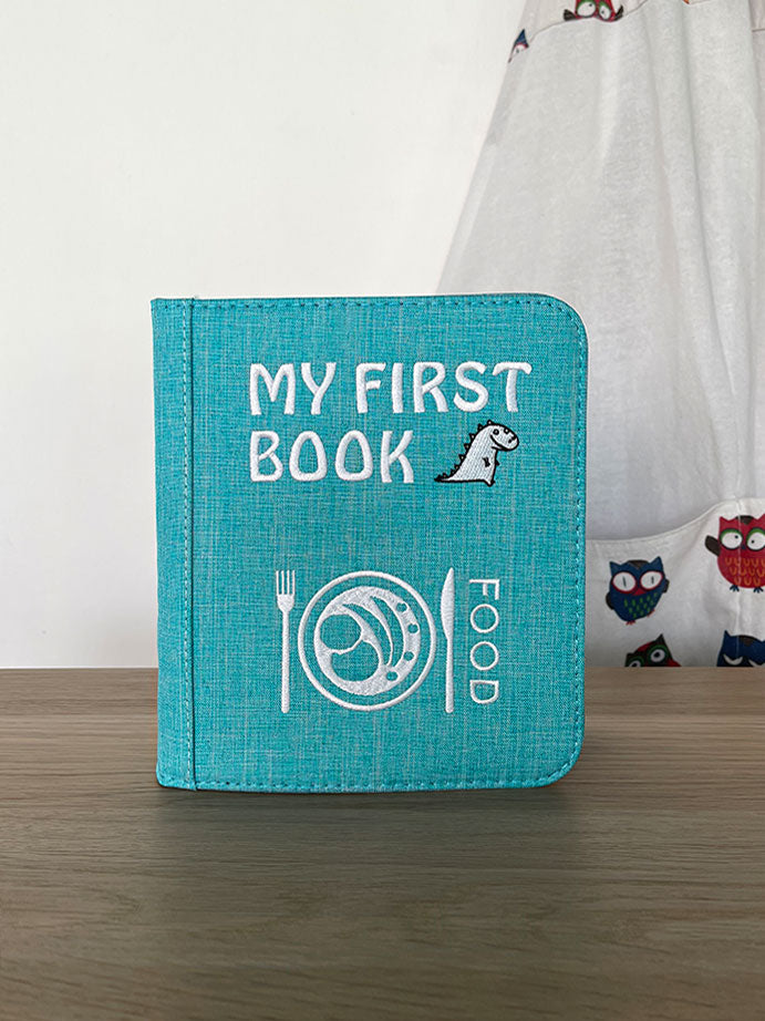 My First Book - FOOD  (BLUE)