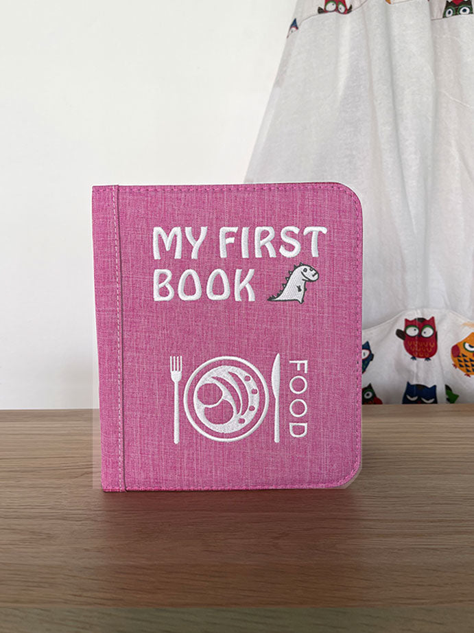 My First Book - FOOD  (PINK)