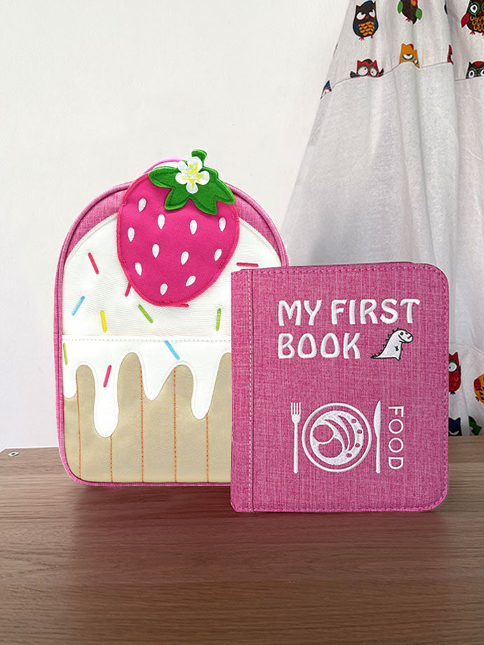 My First Book - FOOD  (PINK)