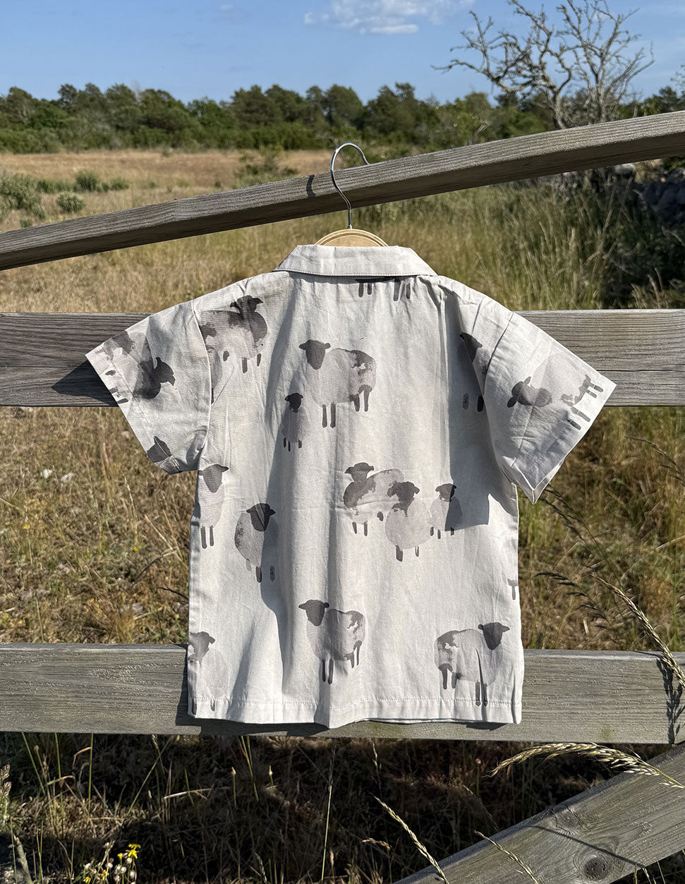 Farmhouse Short Sleeves  Hawaiian Boy Shirt