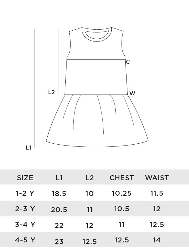 Happi Sleeveless Girl Dress