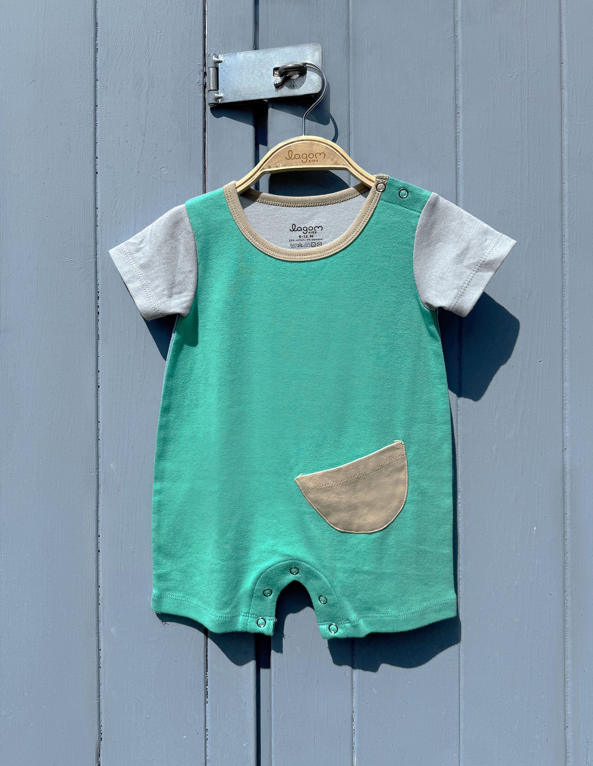 Happi Short Sleeves Baby Boy Romper