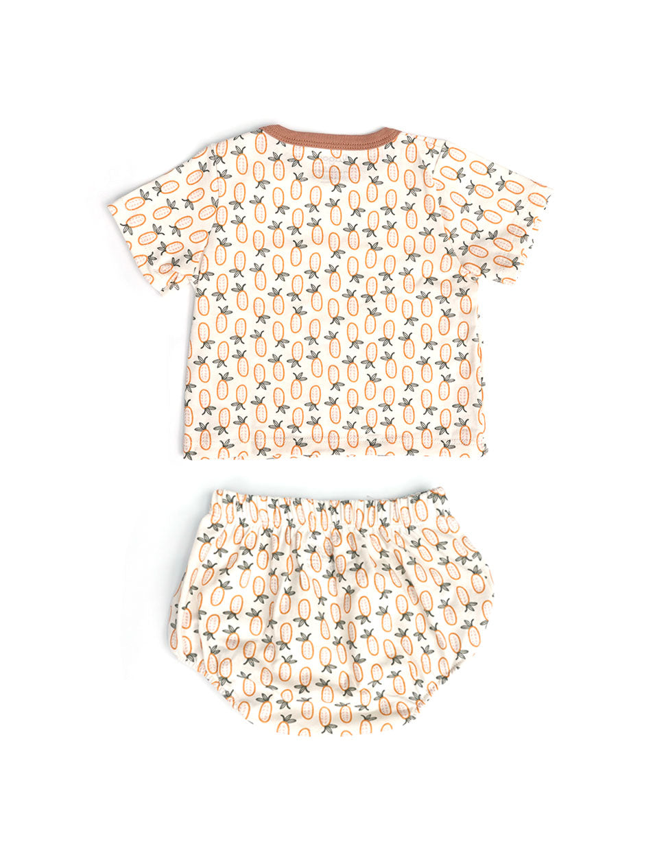 Pineapple Short Sleeves Baby Set