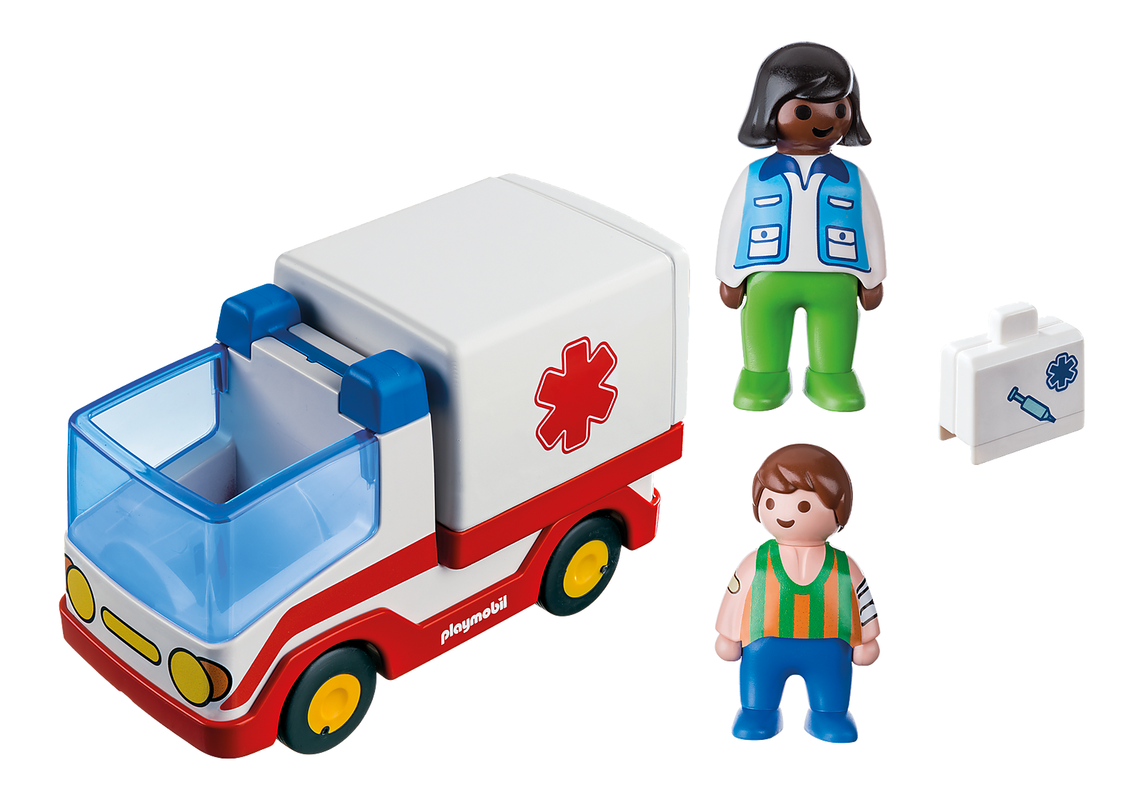 Playmobil 1.2.3 Rescue Ambulance