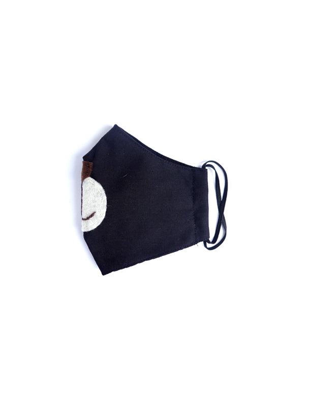 Brown Bear Fabric Mask - Kid