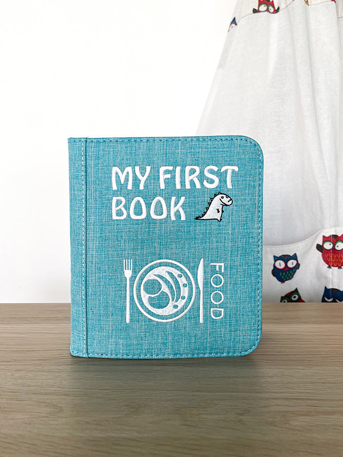 My First Book - FOOD  (BLUE)
