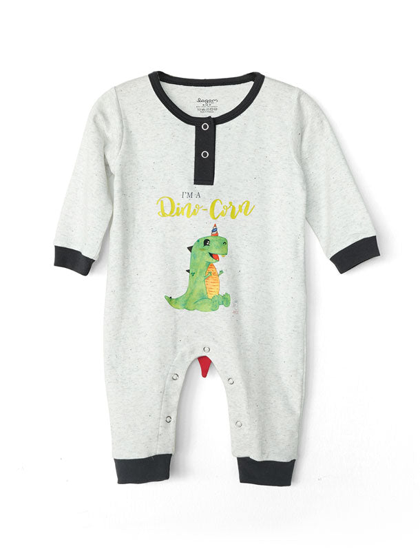 Dino Baby Long Sleeves Jumpsuit
