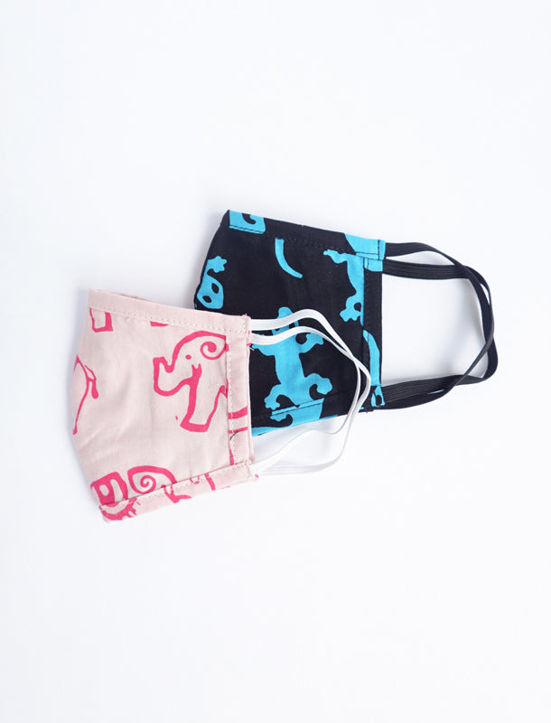Gecko Batik Mask - Kid