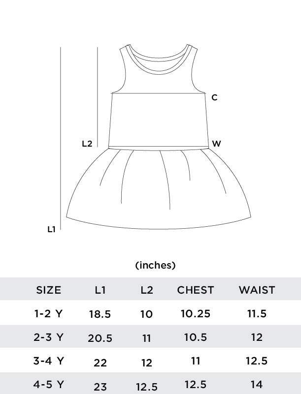 Happi Sleeveless Girl Dress