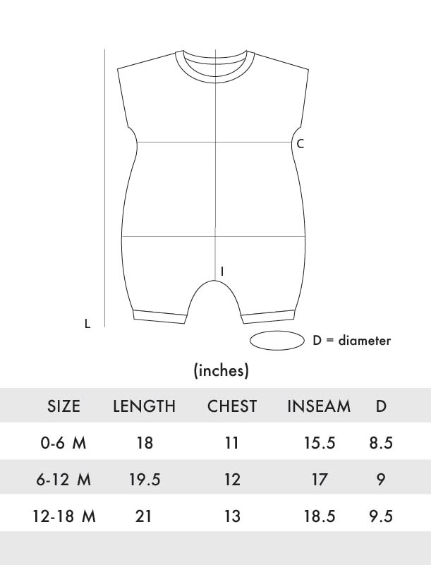 HEARTS Cap Sleeves Roomy Baby Romper