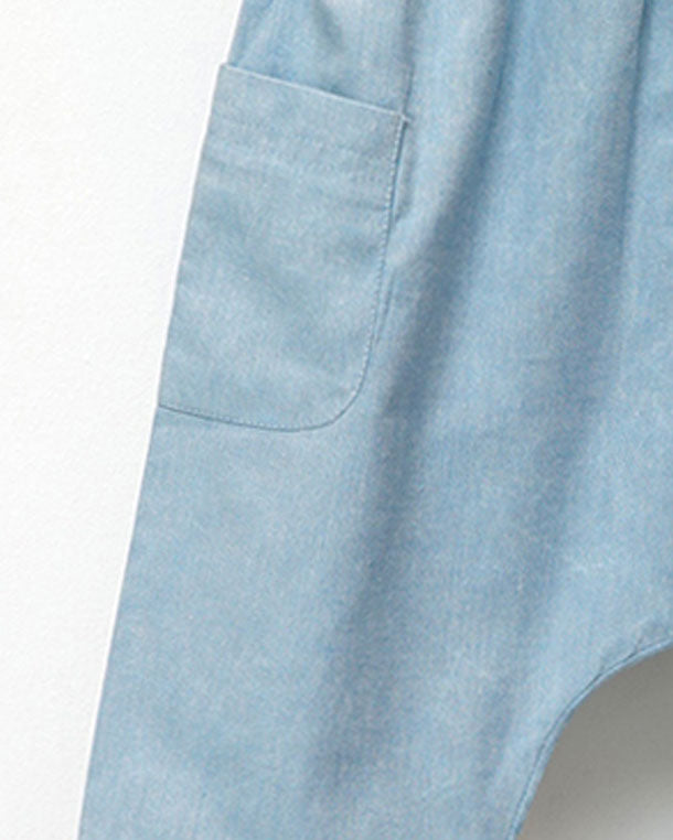 Natur Cotton Denim Harem Boy Pants