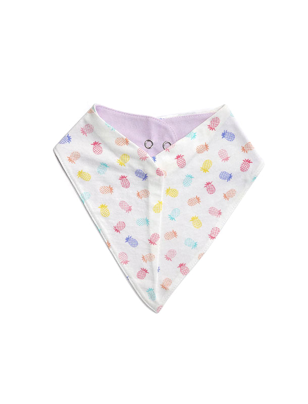 Cheerful Pineapple Bandana Bib