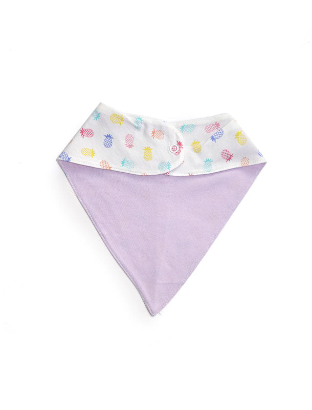Cheerful Pineapple Bandana Bib