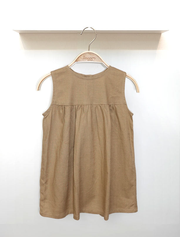 Terra Soft Irish Linen Sleeveless Dress