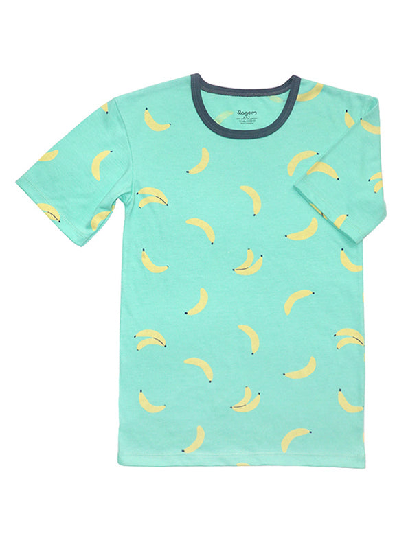 Comfy Banana Pajamas Girl Dress