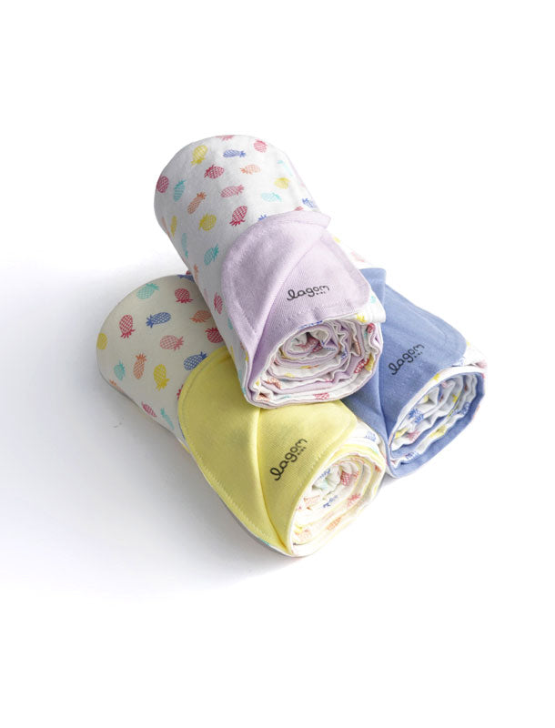 Cheerful Pineapple Baby Blankets
