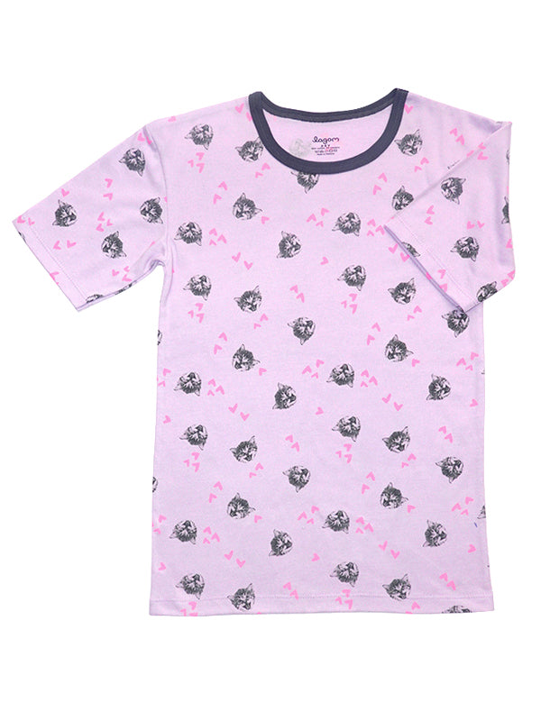Mama+Me Cat Pajamas Twinning Set E