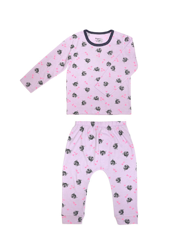 Mama+Me Cat Pajamas Twinning Set D