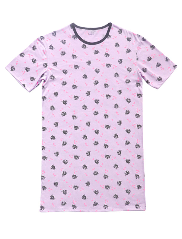 Comfy Cat Long Sleeves and Pants Pajamas  Set