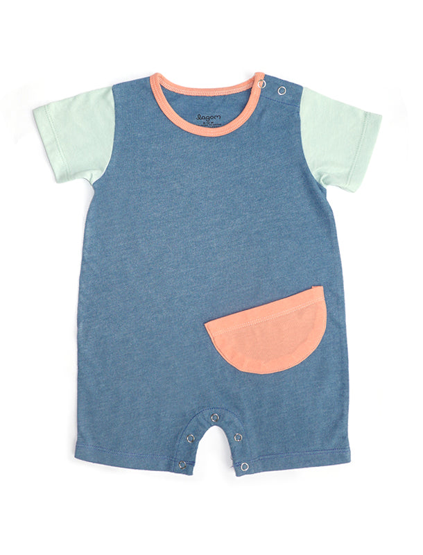 Baby Romper Blue Color