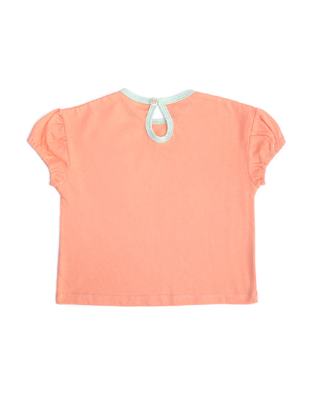 Happi Puff Sleeves Girl Top