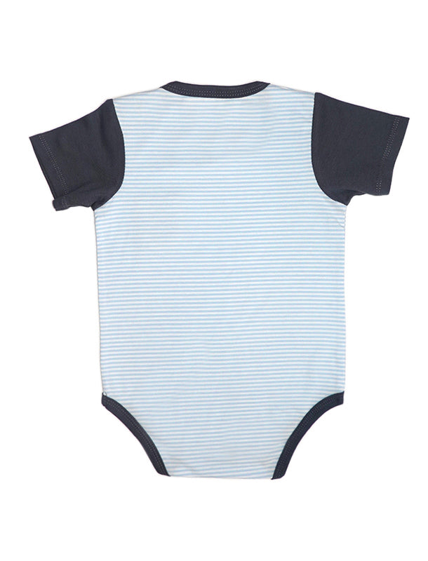 Super Soft Pastel Short Sleeves Baby Onesie