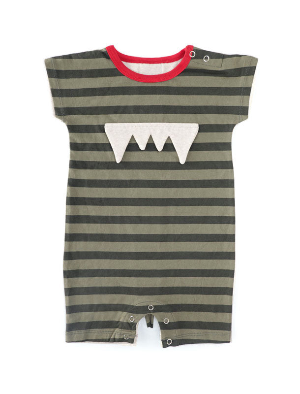 ROAR Cap Sleeves Straight Cut Baby Romper